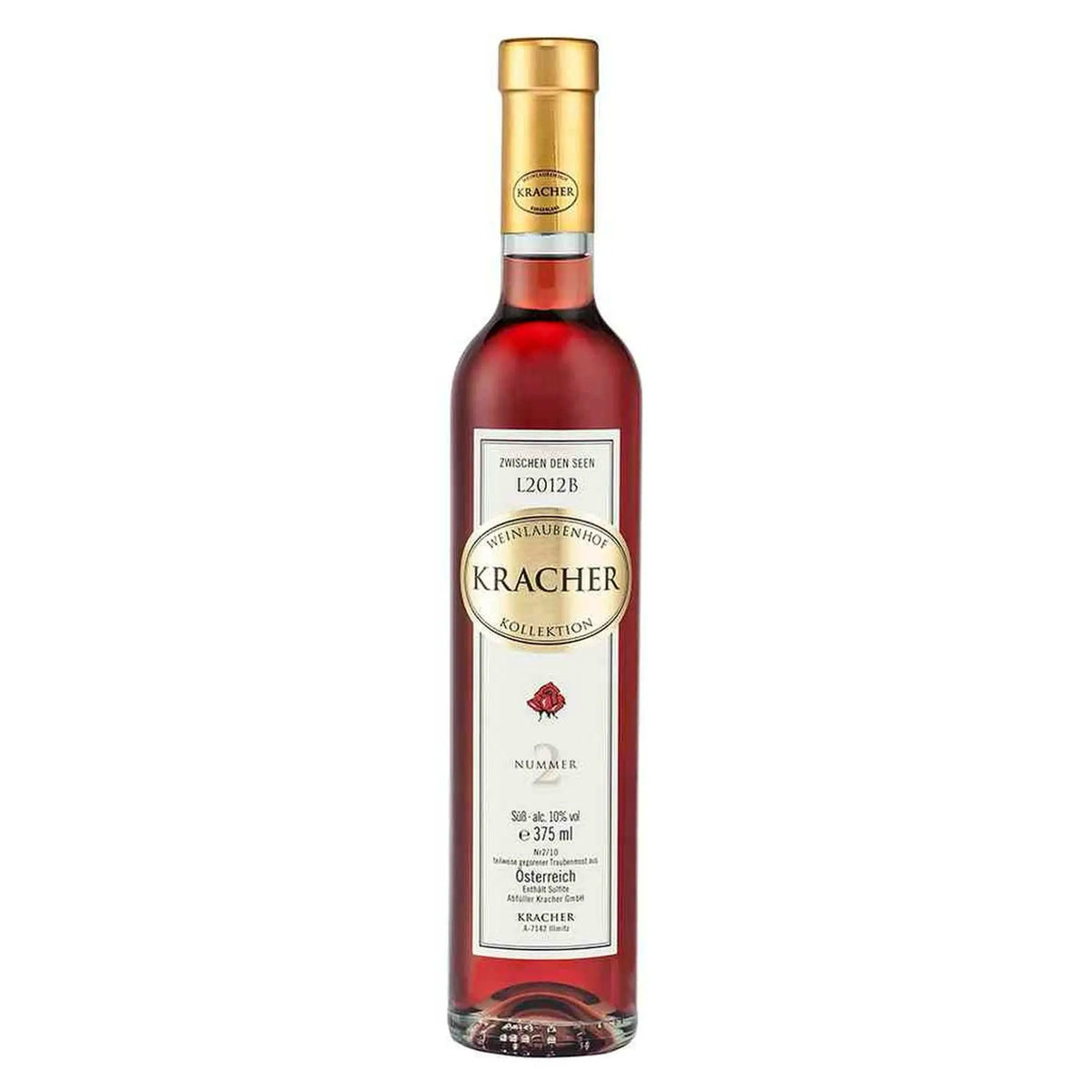 Weinlaubenhof Kracher, 2012 TBA No. 2 Rosenmuskateller, Süßwein aus der Region Neusiedlersee, Österreich