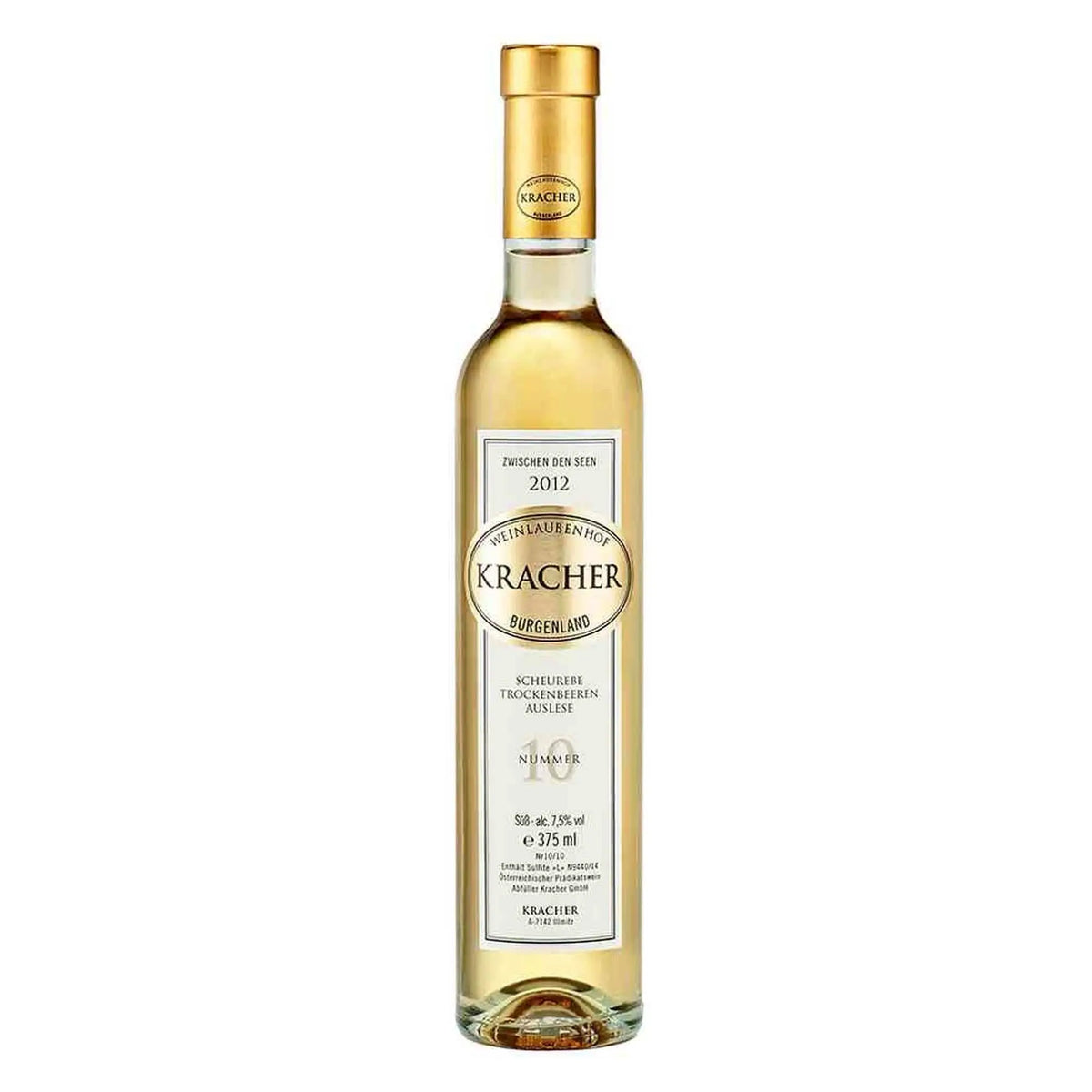 2012 TBA No 10 Scheurebe Süßwein von Weinlaubenhof Kracher - erhältlich bei WINECOM