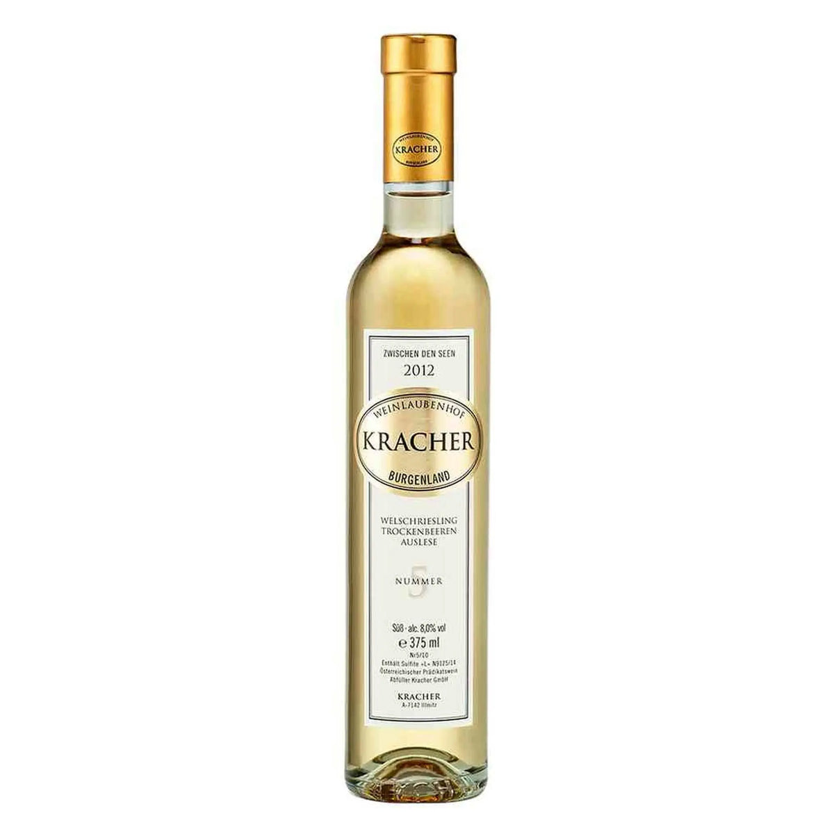 2012 TBA No 5 Welschriesling Süßwein von Weinlaubenhof Kracher - erhältlich bei WINECOM