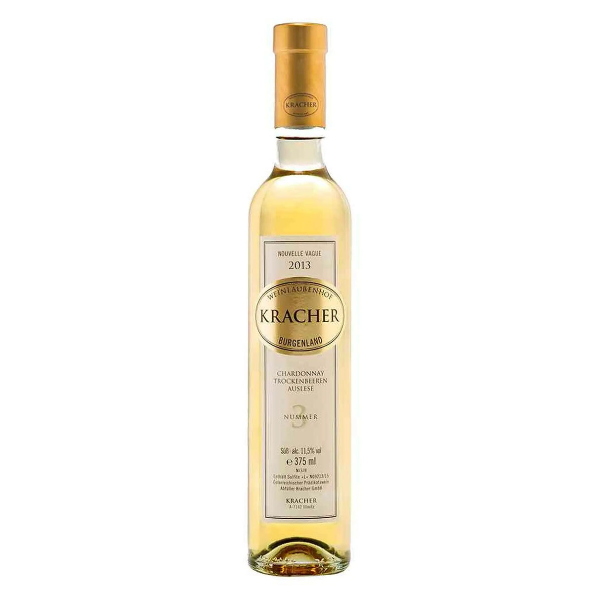2013 TBA No 3 Chardonnay Süßwein von Weinlaubenhof Kracher - erhältlich bei WINECOM