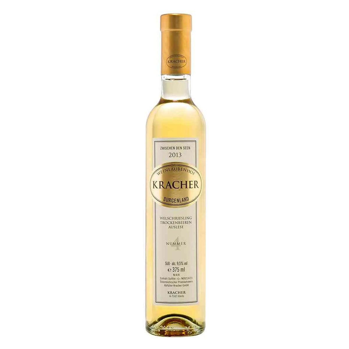 Weinlaubenhof Kracher, 2013 TBA No. 4 Welschriesling, Süßwein aus der Region Neusiedlersee, Österreich