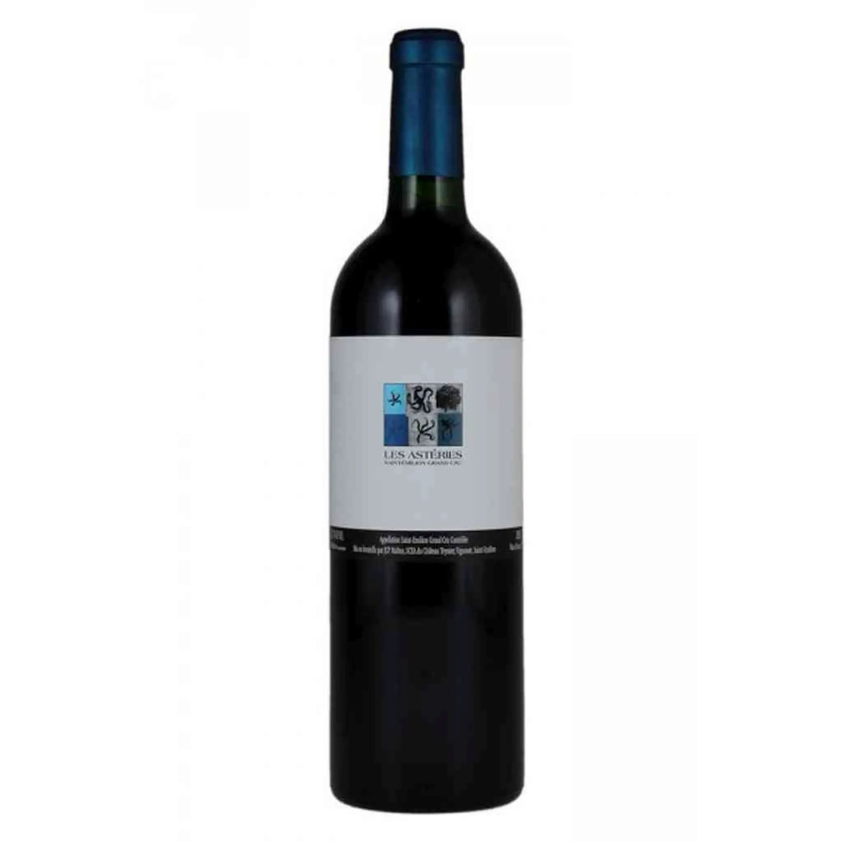 JCP Maltus, 2016 Les Asteries, Rotwein aus der Region Bordeaux, Frankreich