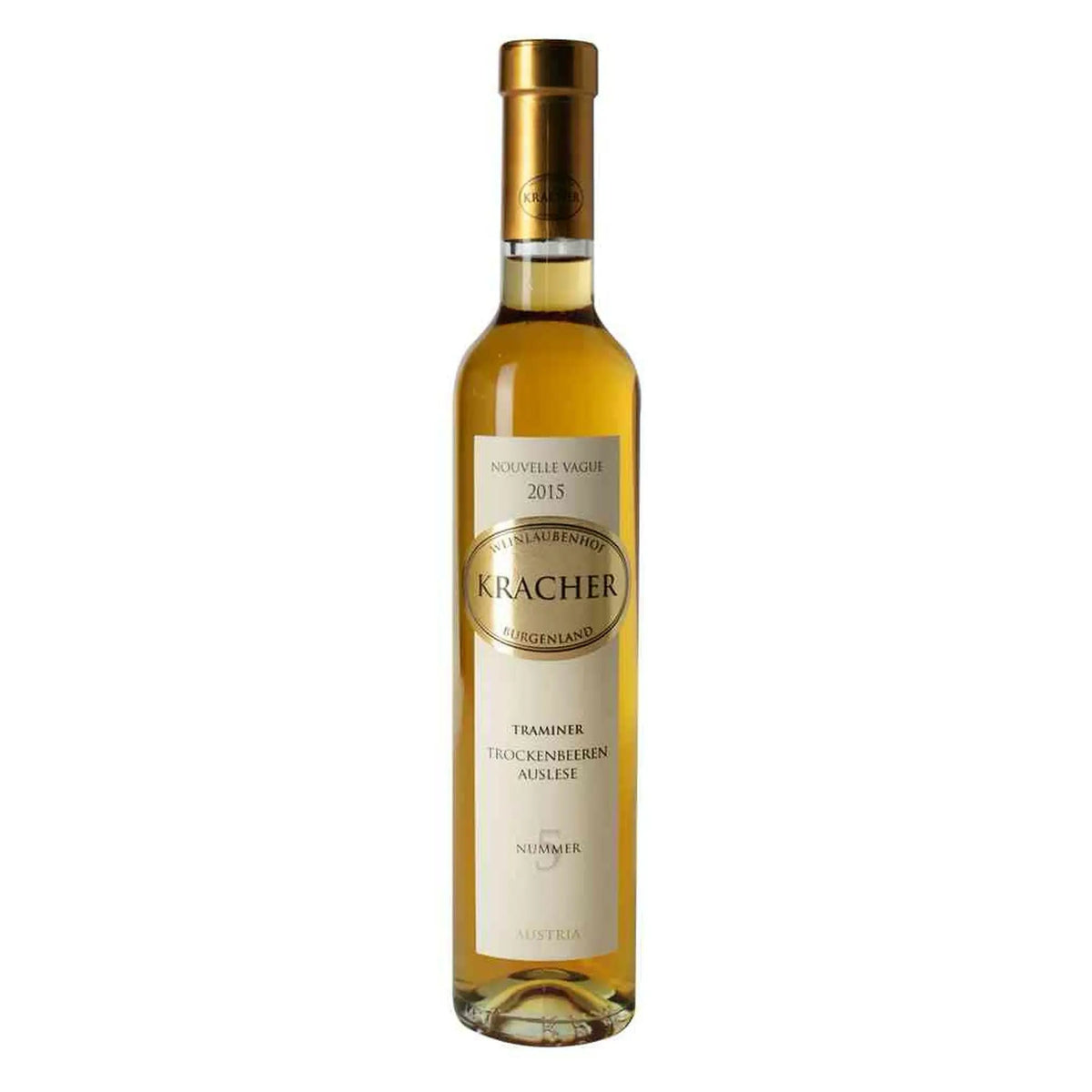 2015 TBA No 5 Traminer Süßwein von Weinlaubenhof Kracher - erhältlich bei WINECOM
