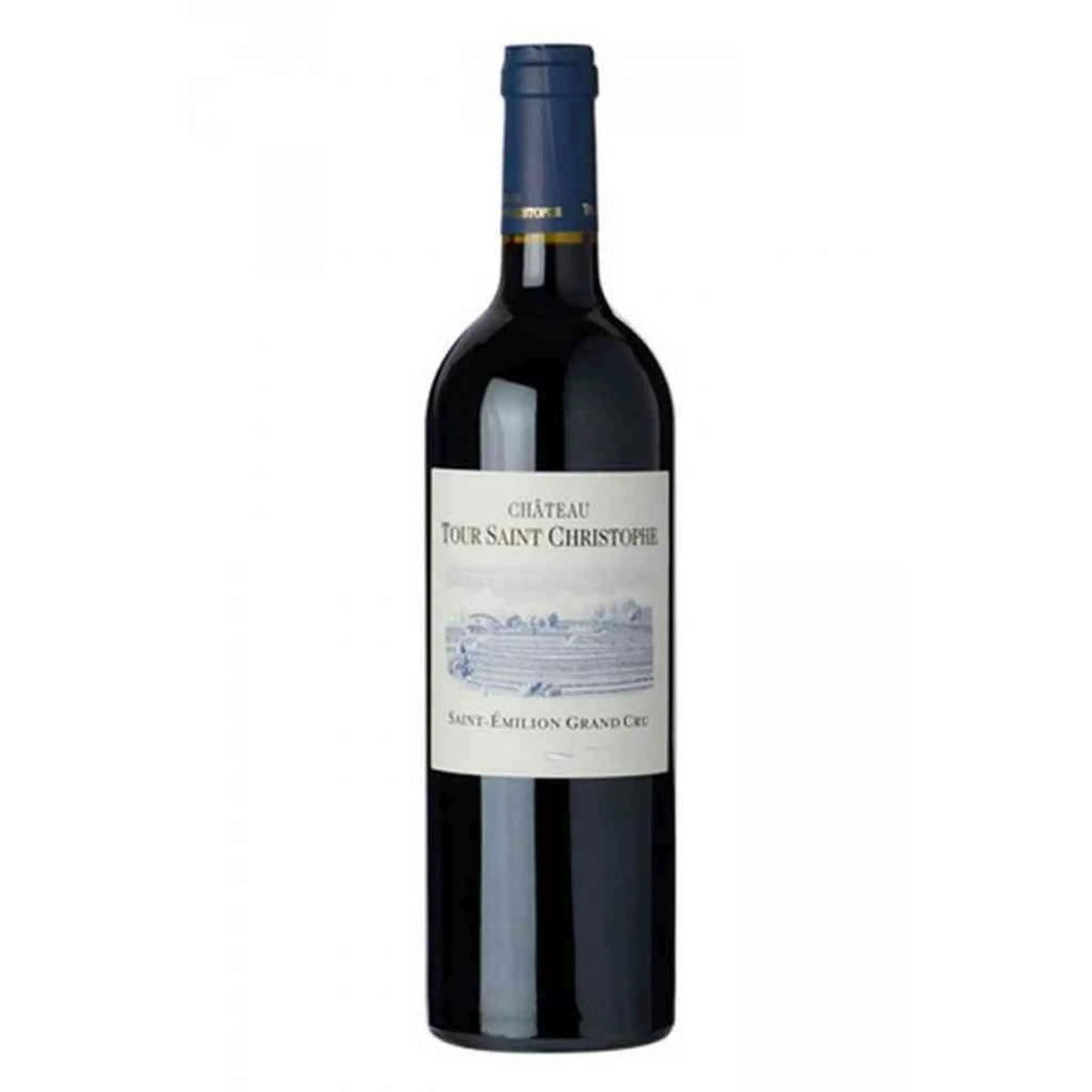 Chateau Tour Saint Christophe, 2017 Tour Saint Christophe, Rotwein aus der Region Bordeaux, Frankreich