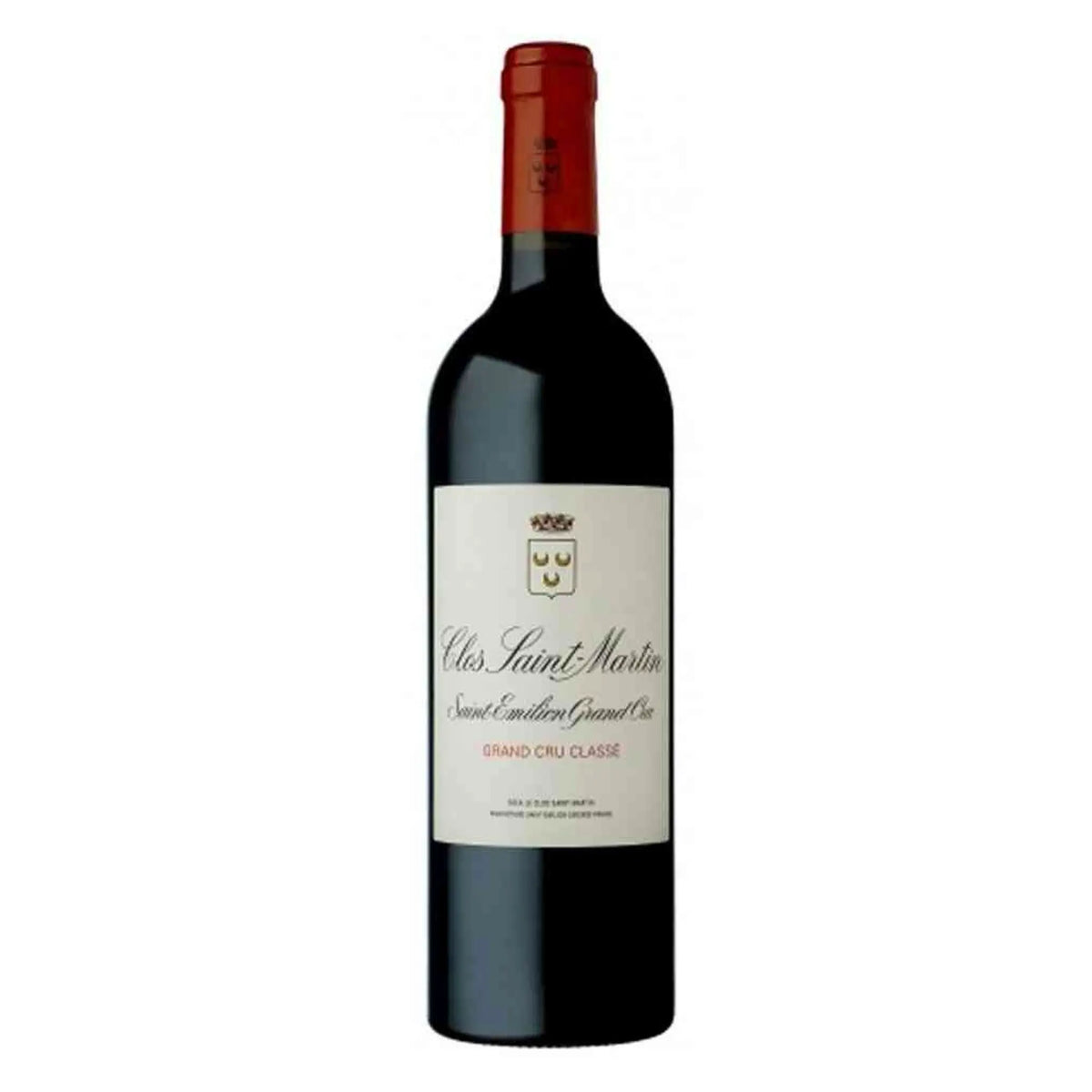 Chateau Clos Saint Martin, 2018 Clos Saint Martin, Rotwein aus der Region Bordeaux, Frankreich