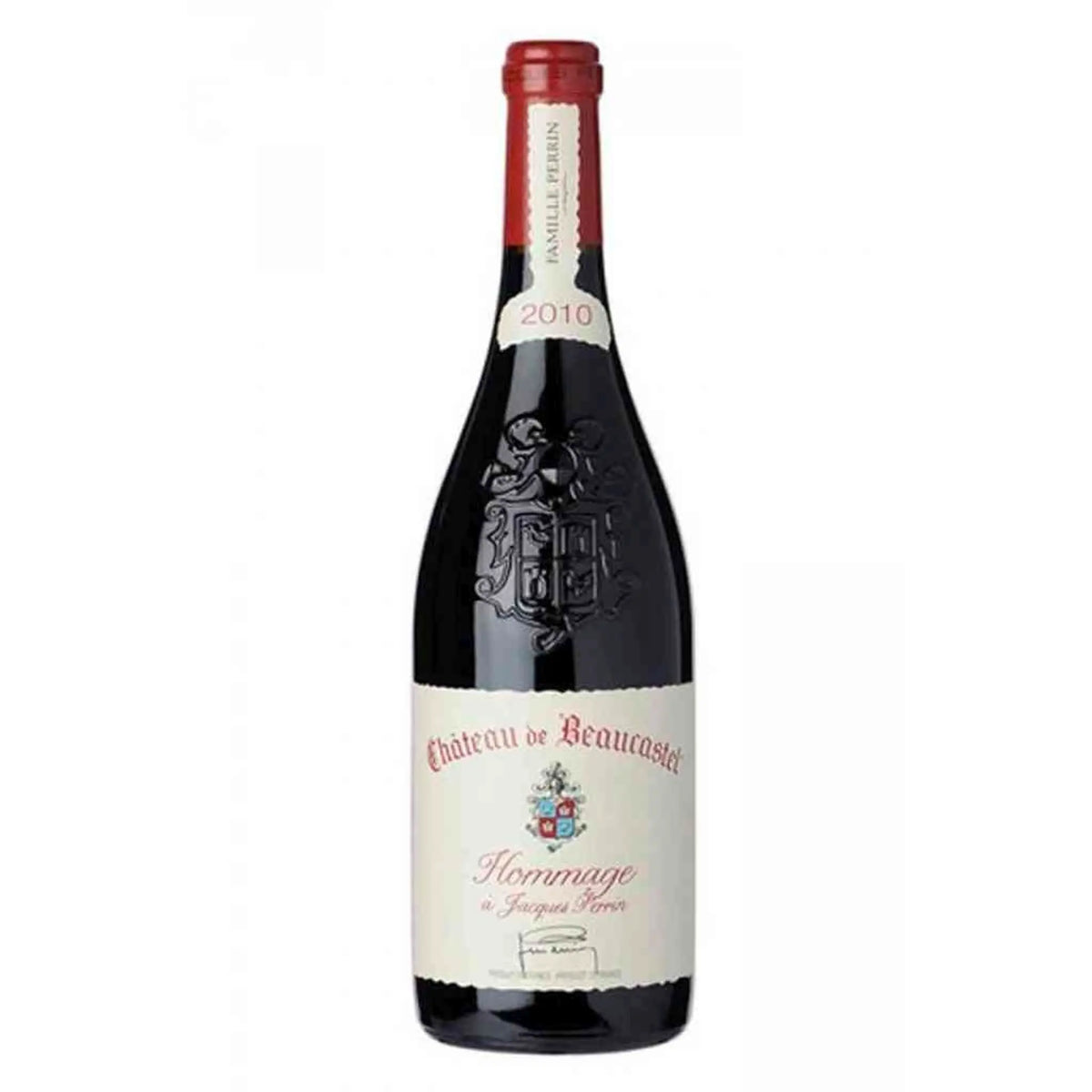 Chateau de Beaucastel, 2017 Hommage a Jacques Perrin DMG, Rotwein aus der Region Rhone, Frankreich