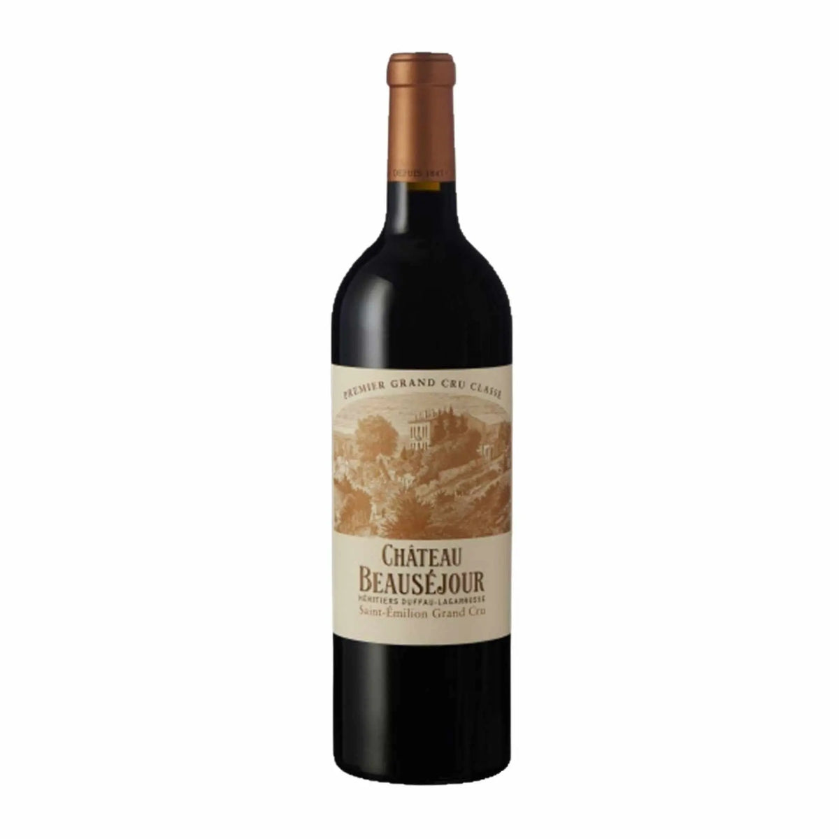 Beausejour Duffau, 2019 Beausejour Heritiers Duffau, Rotwein aus der Region Bordeaux, Frankreich