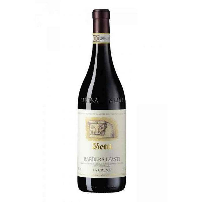 Vietti, 2017 Barbera d'Asti DOC La Crena, Rotwein aus der Region Piemont, Italien