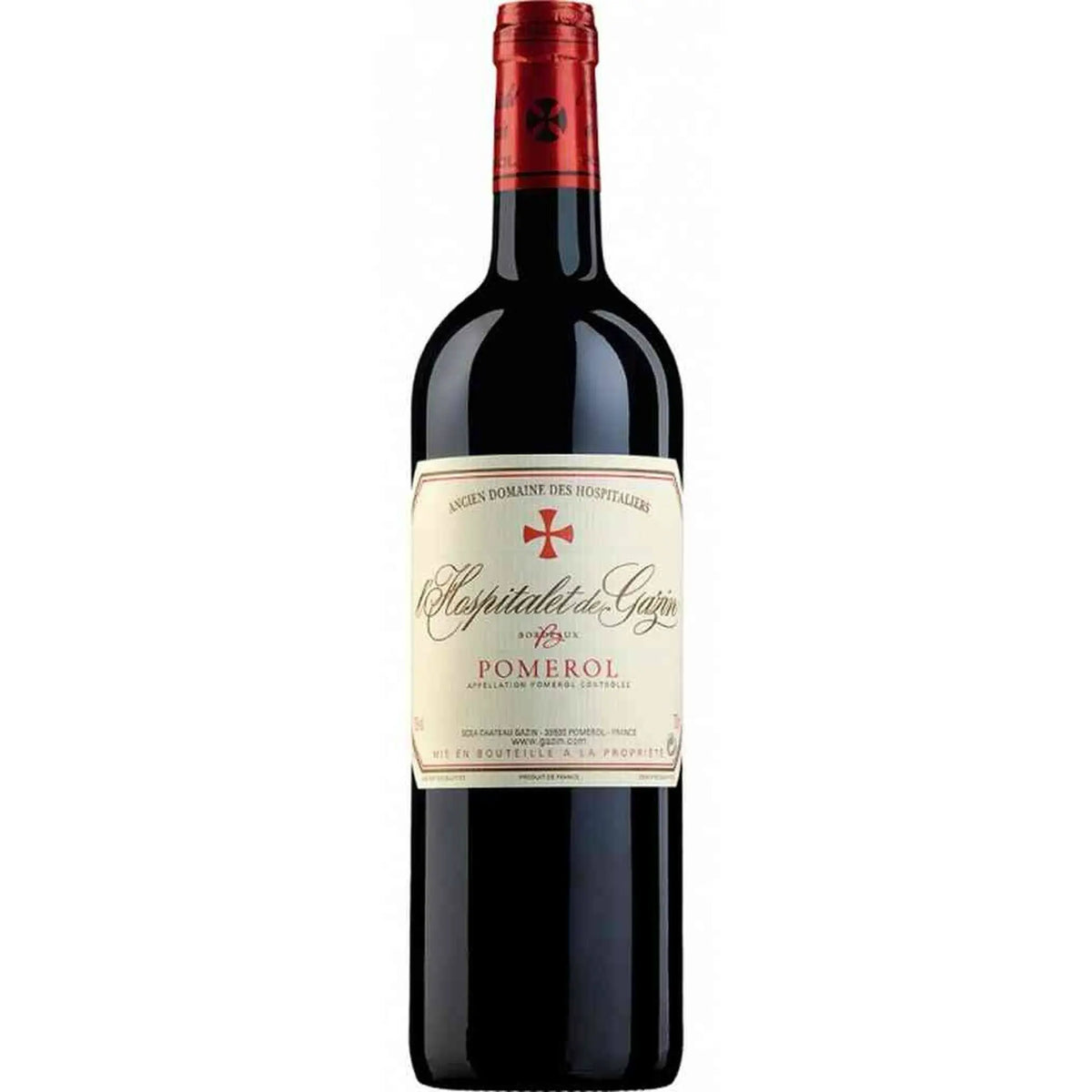 2018 LHospitalet de Gazin Rotwein von Chateau Gazin - erhältlich bei WINECOM