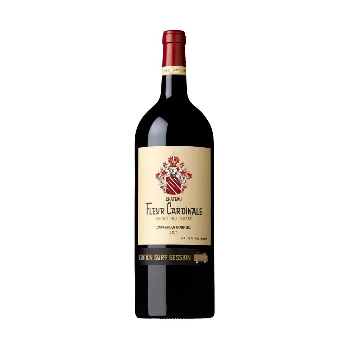2019 Fleur Cardinale Surf Session Rotwein von Chateau Fleur Cardinale - erhältlich bei WINECOM