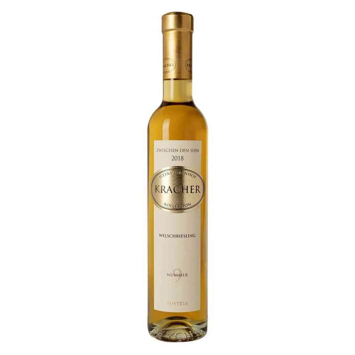 Weinlaubenhof Kracher, 2018 TBA No. 9 Welschriesling, Süßwein aus der Region Burgenland, Österreich