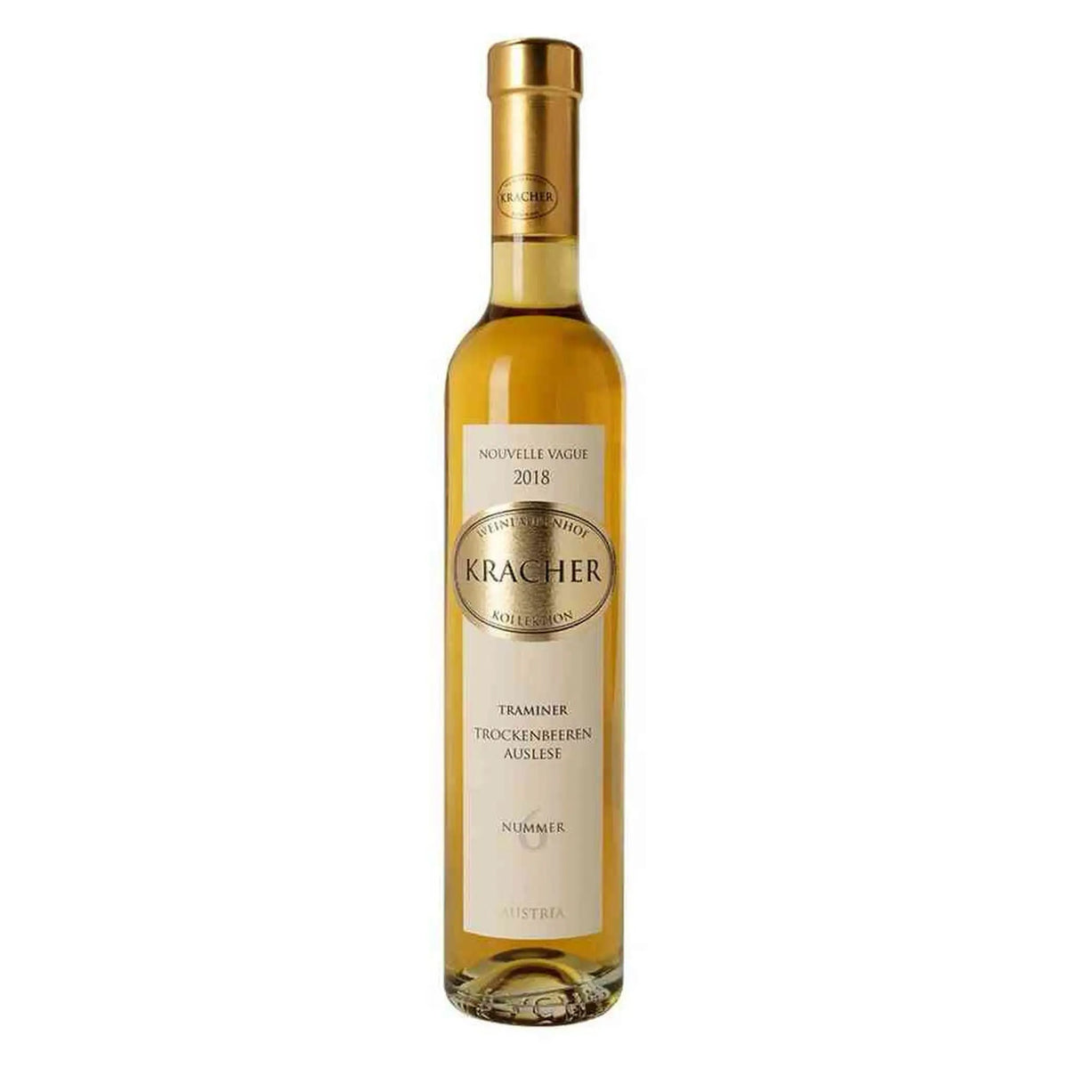 Weinlaubenhof Kracher, 2018 TBA No. 6 Traminer, Süßwein aus der Region Burgenland, Österreich