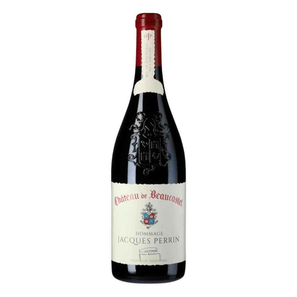 Chateau de Beaucastel, 2019 Hommage a Jacques Perrin, Rotwein aus der Region Bordeaux, Frankreich