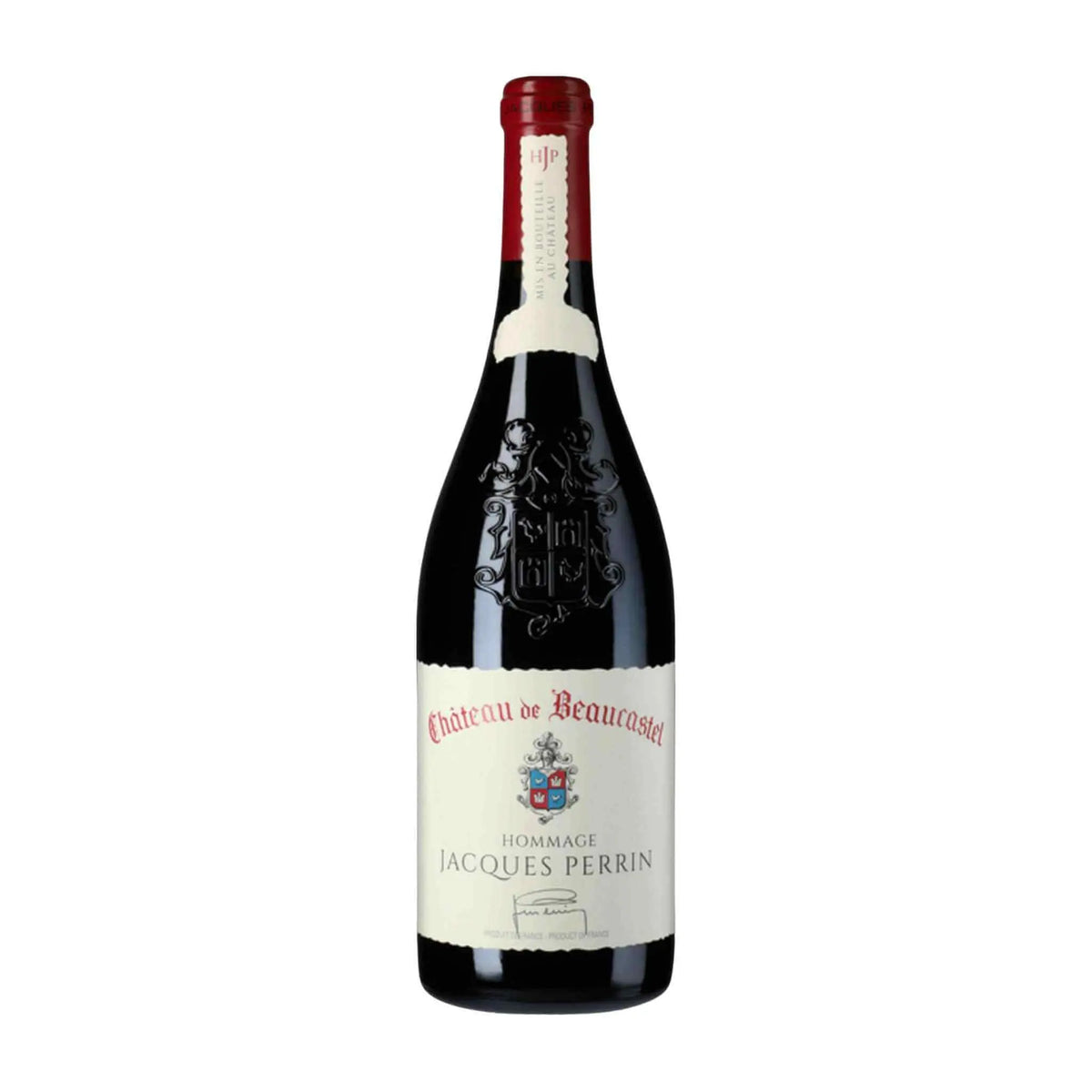 Chateau de Beaucastel, 2019 Hommage a Jacques Perrin Magnum, Rotwein aus der Region Bordeaux, Frankreich