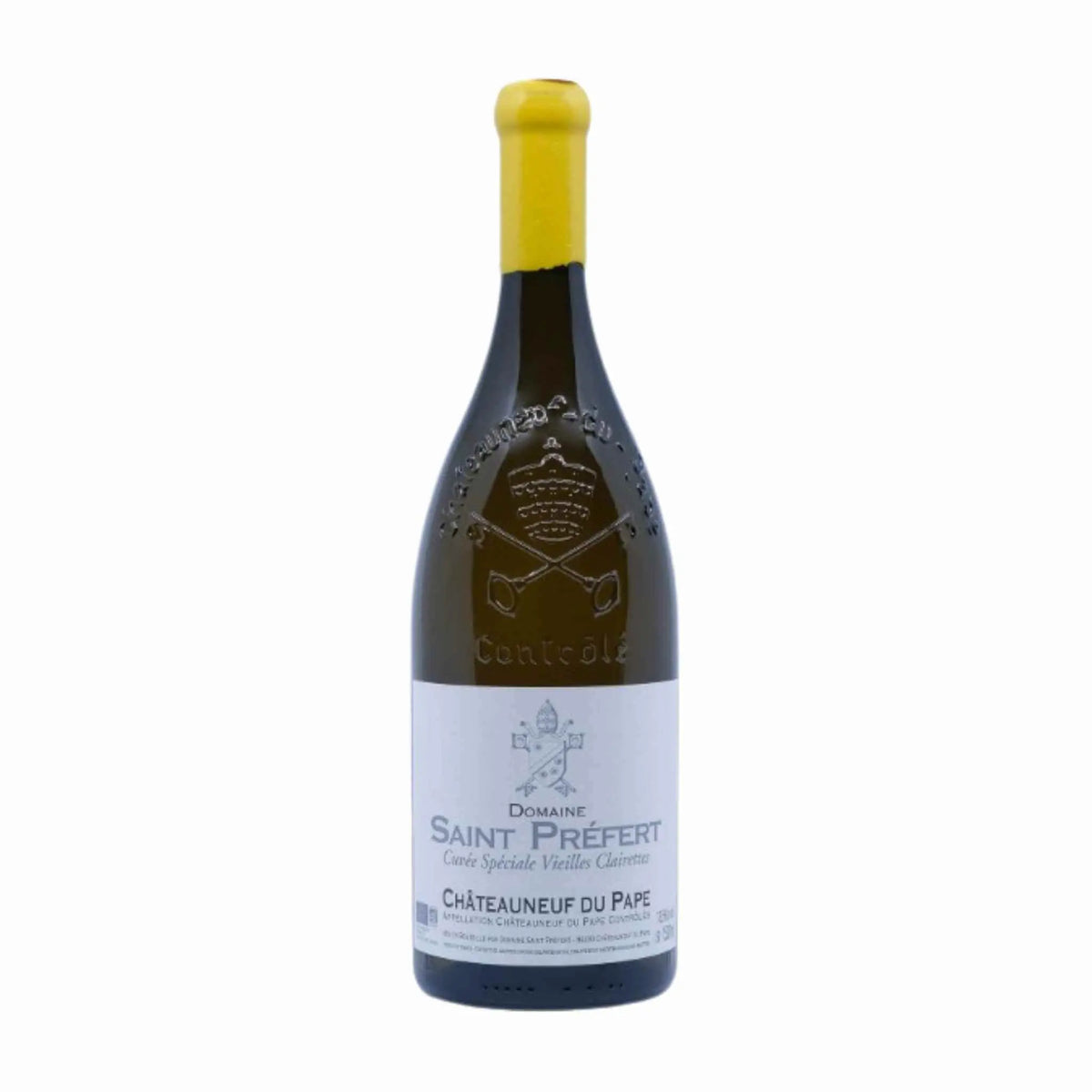Isabel Ferrando, Blanc Cuvee Speciale Vieilles Clairettes, Weißwein aus der Region Rhone, Frankreich