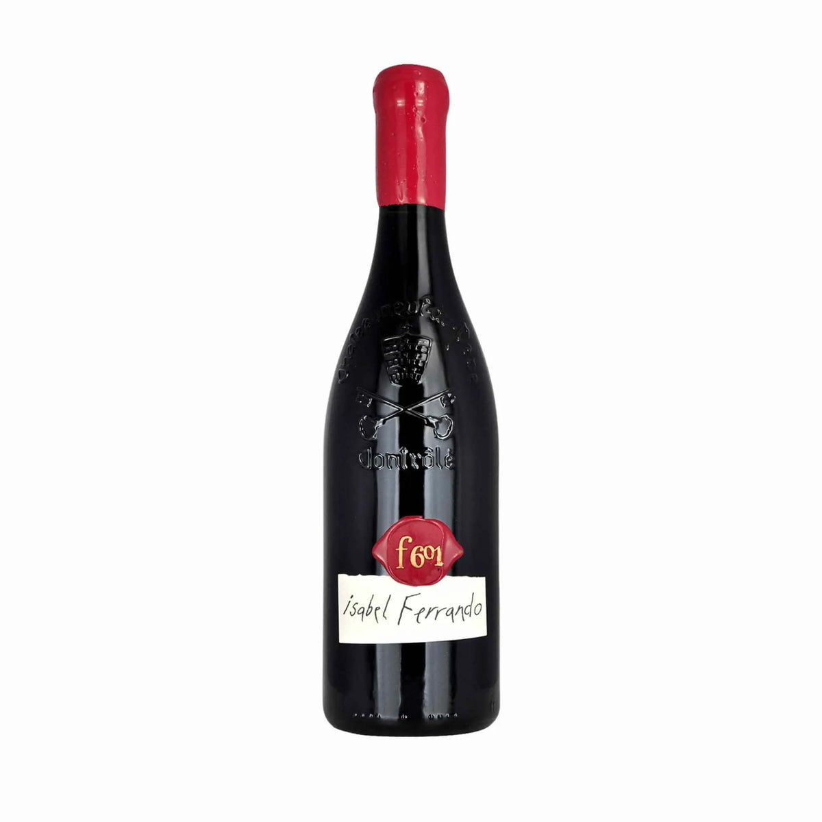 Isabel Ferrando, 2020 Châteauneuf-du-Pape Cuvee F601, Rotwein aus der Region Rhone, Frankreich