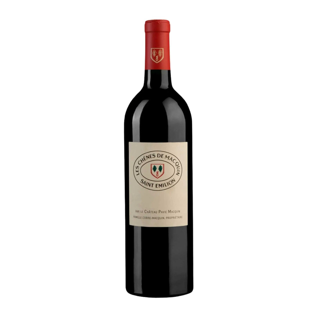 Chateau Pavie Macquin, 2018 Les Chênes de Macquin, Rotwein aus der Region Bordeaux, Frankreich