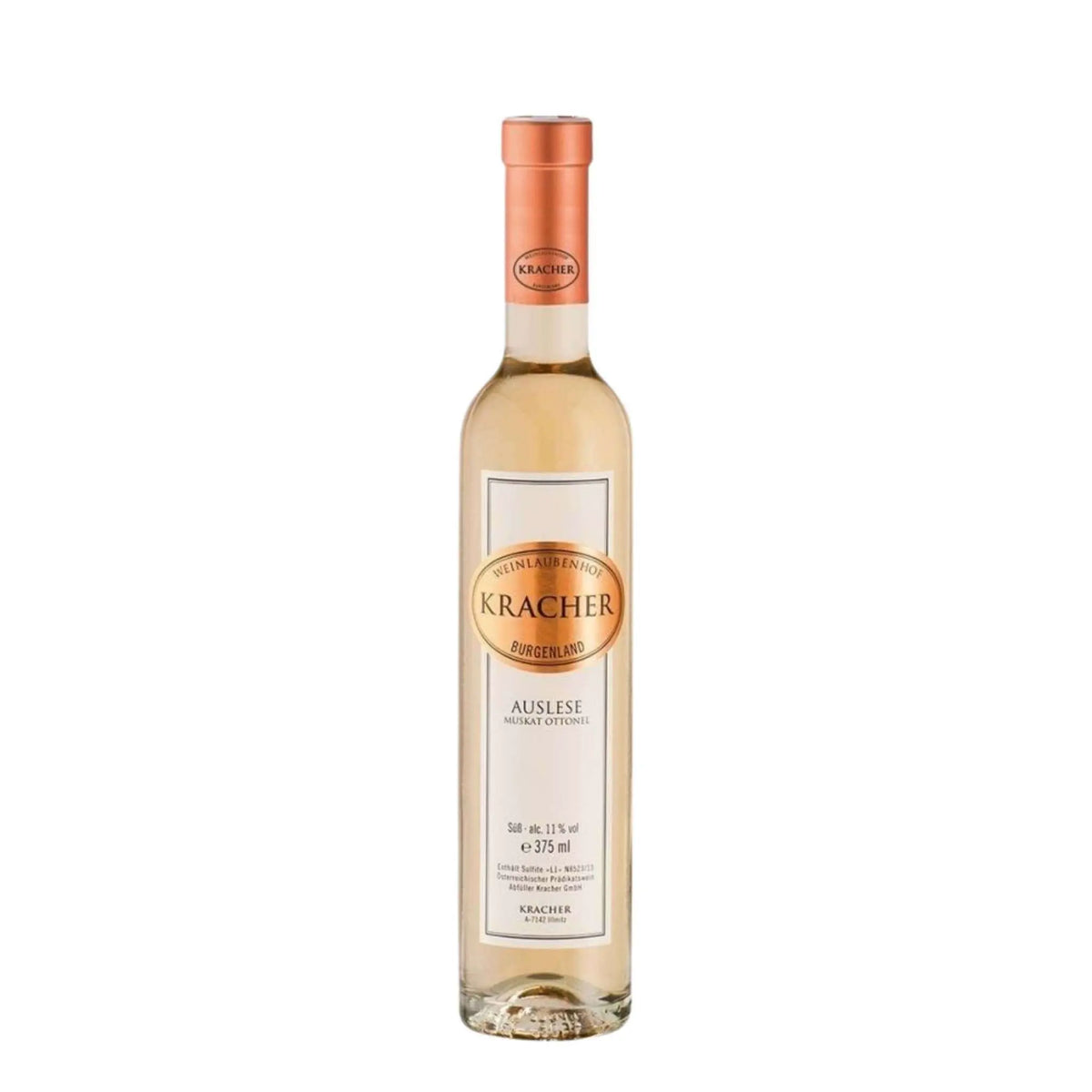 Weinlaubenhof Kracher, 2019 TBA No. 2 Muskat Ottonel, Süßwein aus der Region Burgenland, Österreich