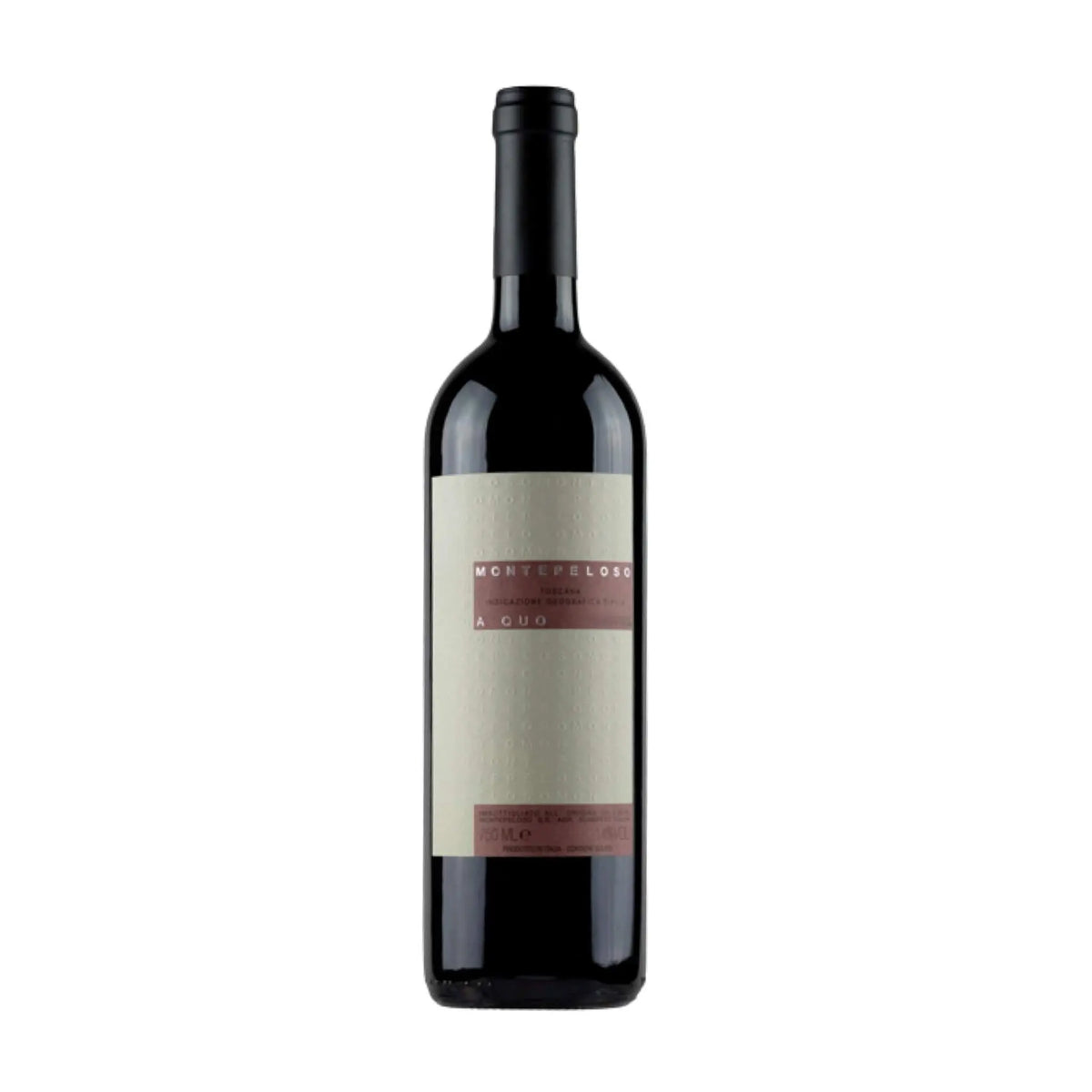 Montepeloso, 2021 A Quo IGT Costa Toscana, Rotwein aus der Region Toskana, Italien