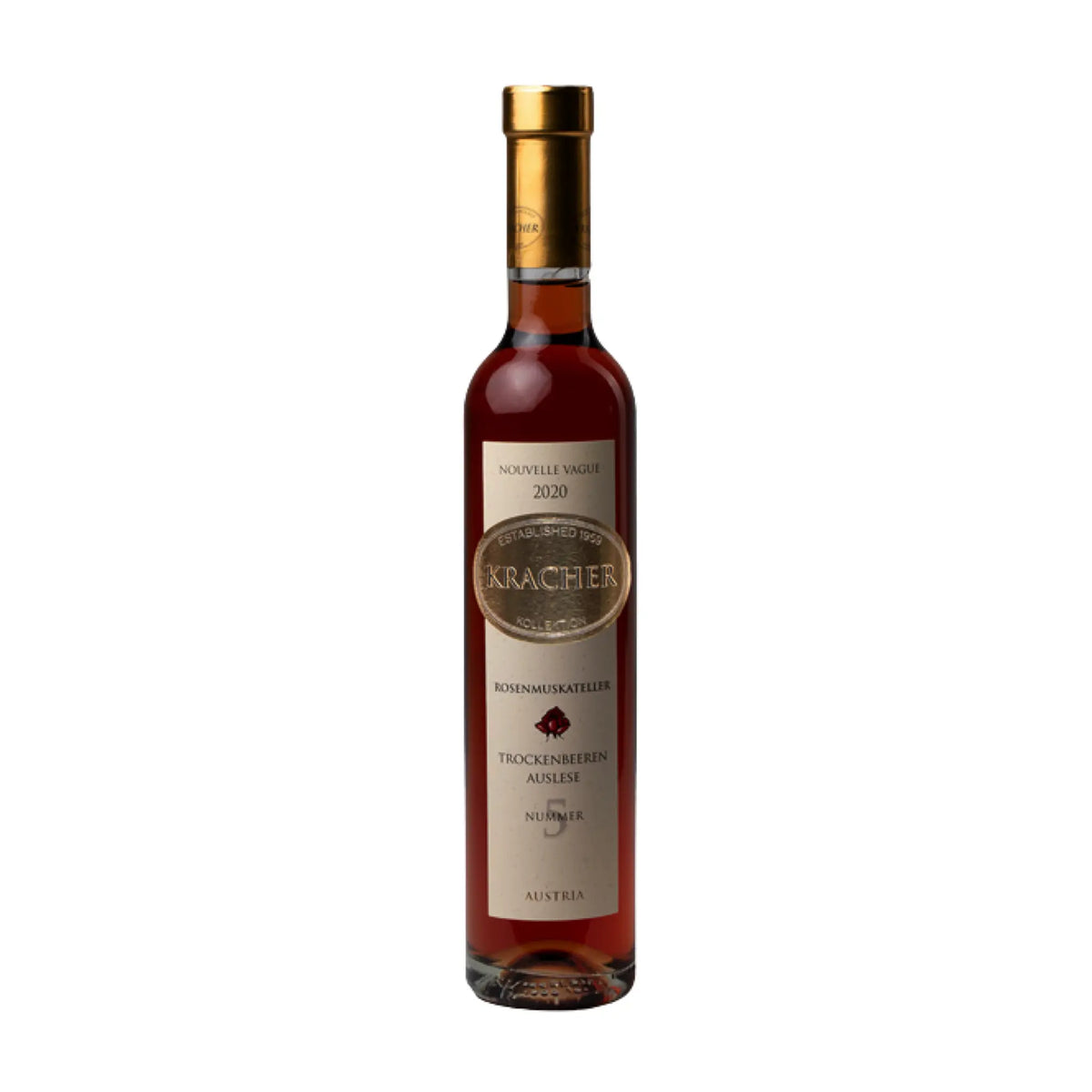 Weinlaubenhof Kracher, 2020 TBA No. 5 Rosenmuskateller, Süßwein aus der Region Neusiedlersee, Österreich