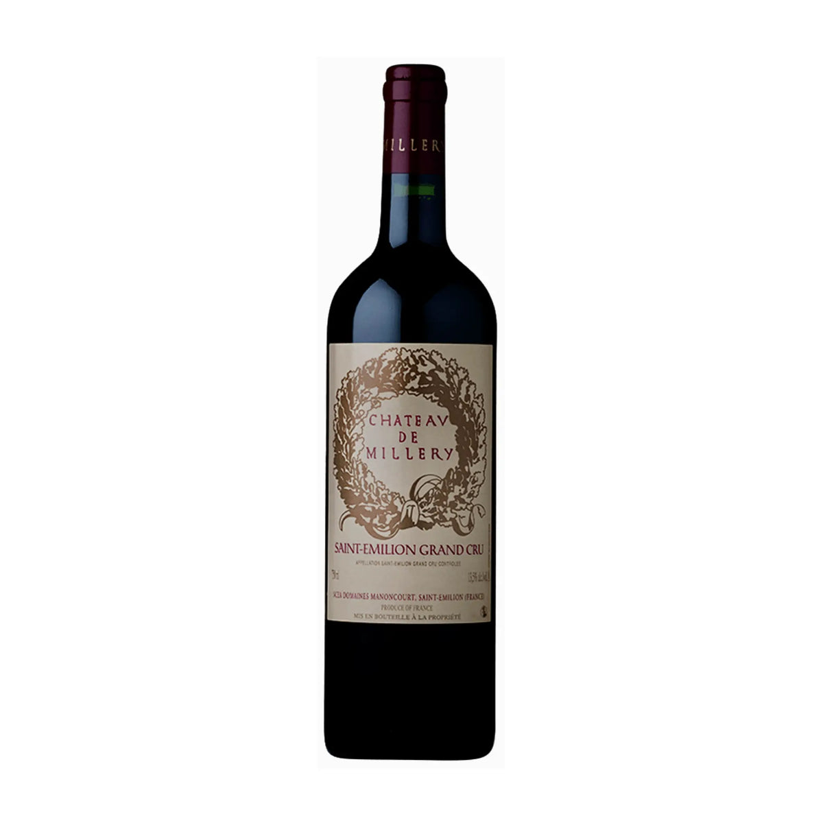 2014 Millery Saint-emilion Grand Cru Rotwein von Chateau de Millery - erhältlich bei WINECOM
