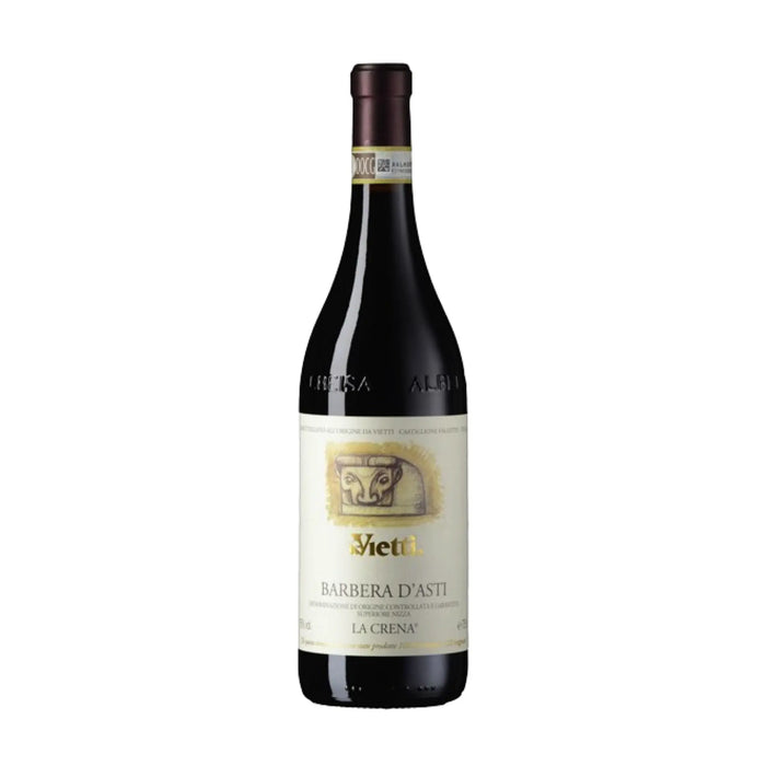 Vietti, 2021 Barbera d'Asti DOC La Crena, Rotwein aus der Region Piemont, Italien