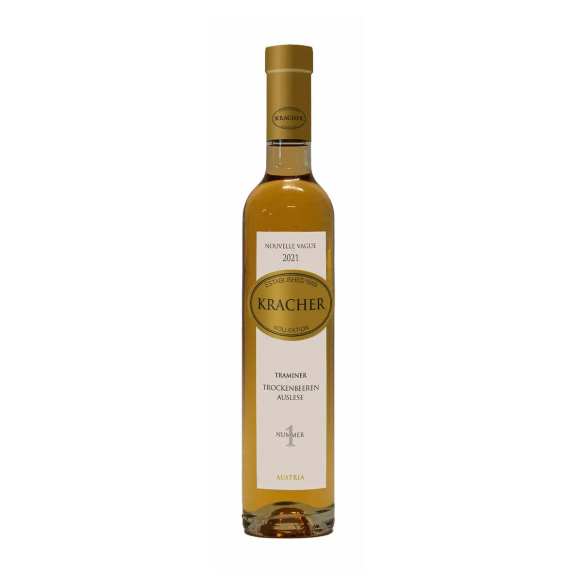 2021 TBA No 1 Traminer Süßwein von Weinlaubenhof Kracher - erhältlich bei WINECOM