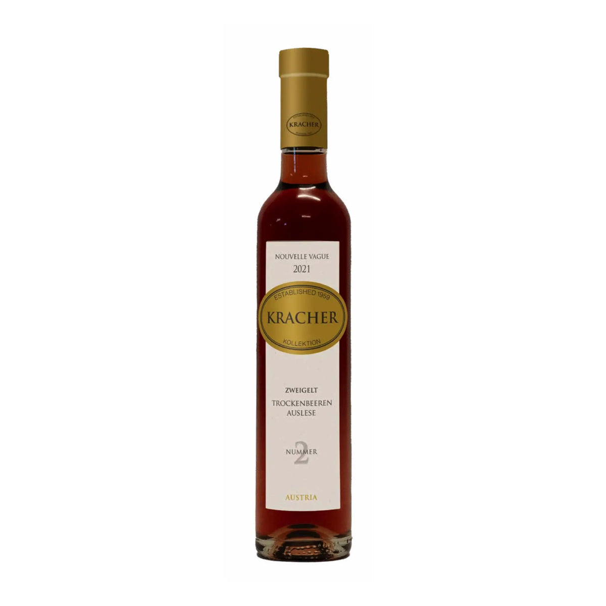 Weinlaubenhof Kracher, 2021 TBA No. 2 Zweigelt, Süßwein aus der Region Burgenland, Österreich