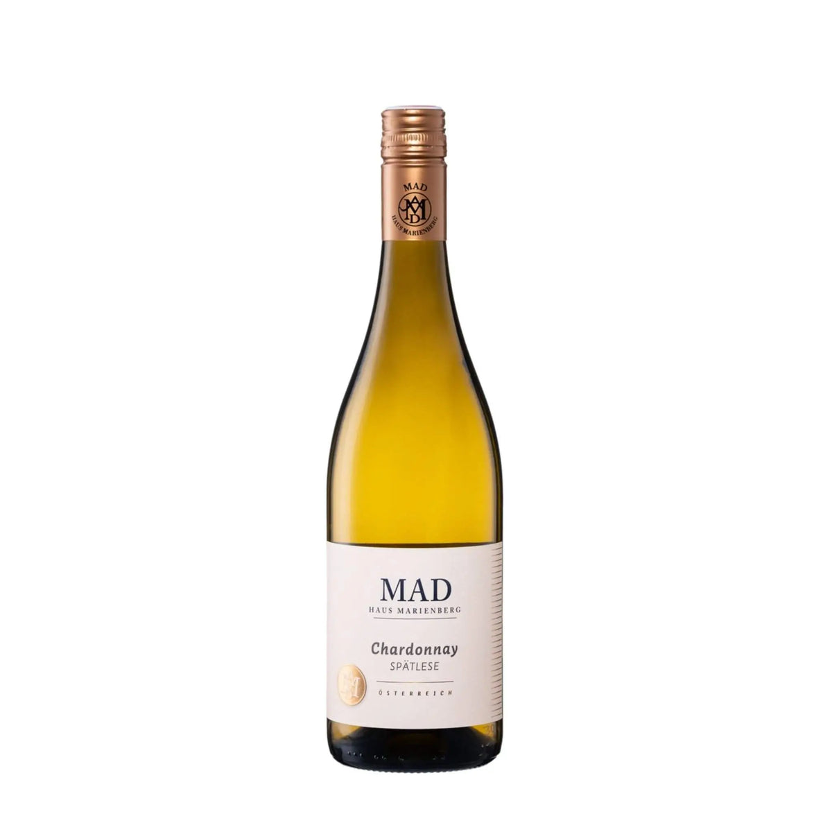 Chardonnay Spatlese 2025 Süßwein vom Weingut MAD - erhältlich bei WINECOM