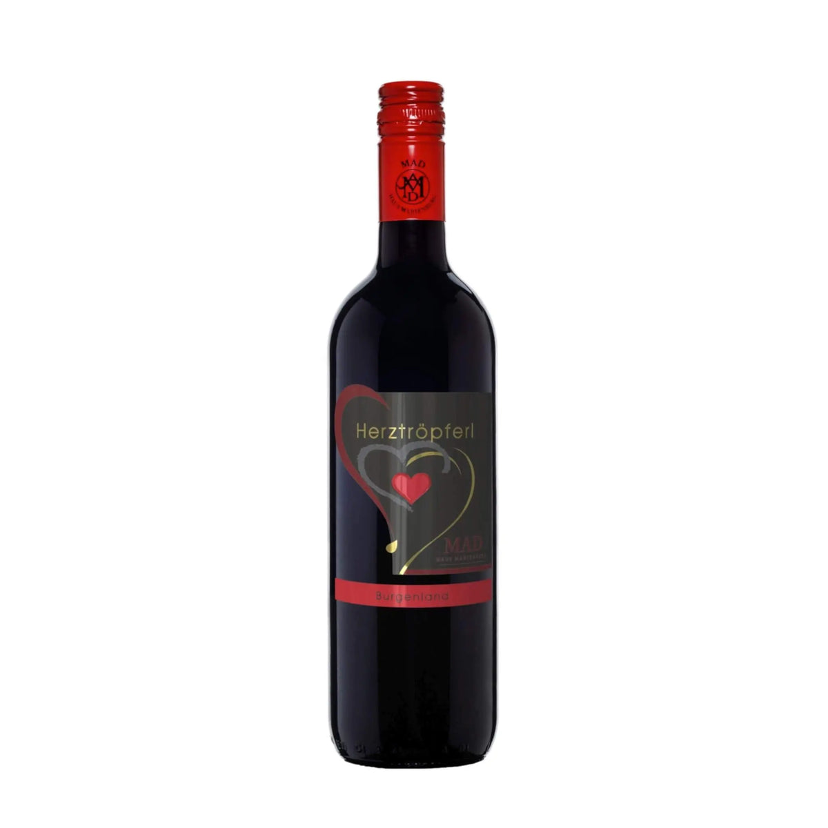 Herztropferl Rot Rotwein vom Weingut MAD - erhältlich bei WINECOM