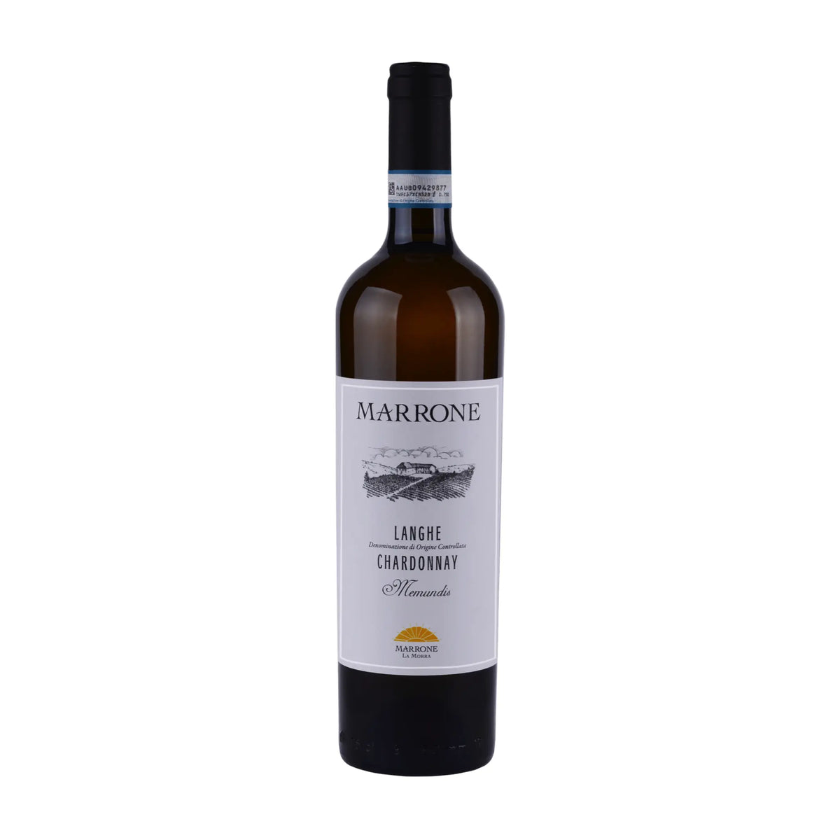 Marrone-Weißwein-Chardonnay-Piemont-Italien-Memundis Langhe DOC Chardonnay-WINECOM