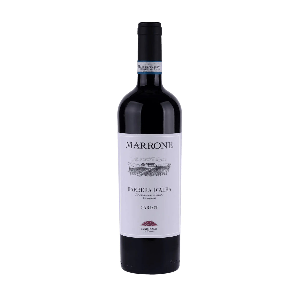 Marrone-Rotwein-Barbera-Piemont-Italien-Barbera d'Alba DOC Carlot-WINECOM