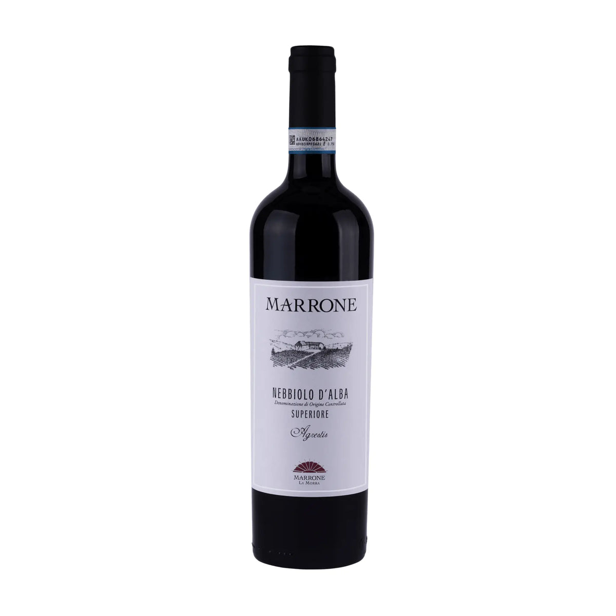 Marrone-Rotwein-Nebbiolo-Piemont-Italien-Agrestis Nebbiolo d'Alba DOC Superiore-WINECOM