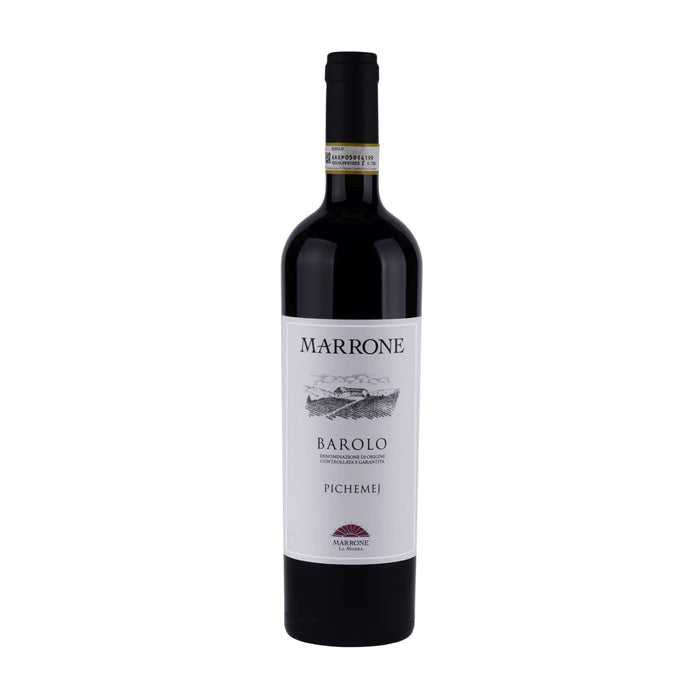 Marrone-Pichemej Barolo DOCG, Rotwein aus der Region Piemont, Italien
