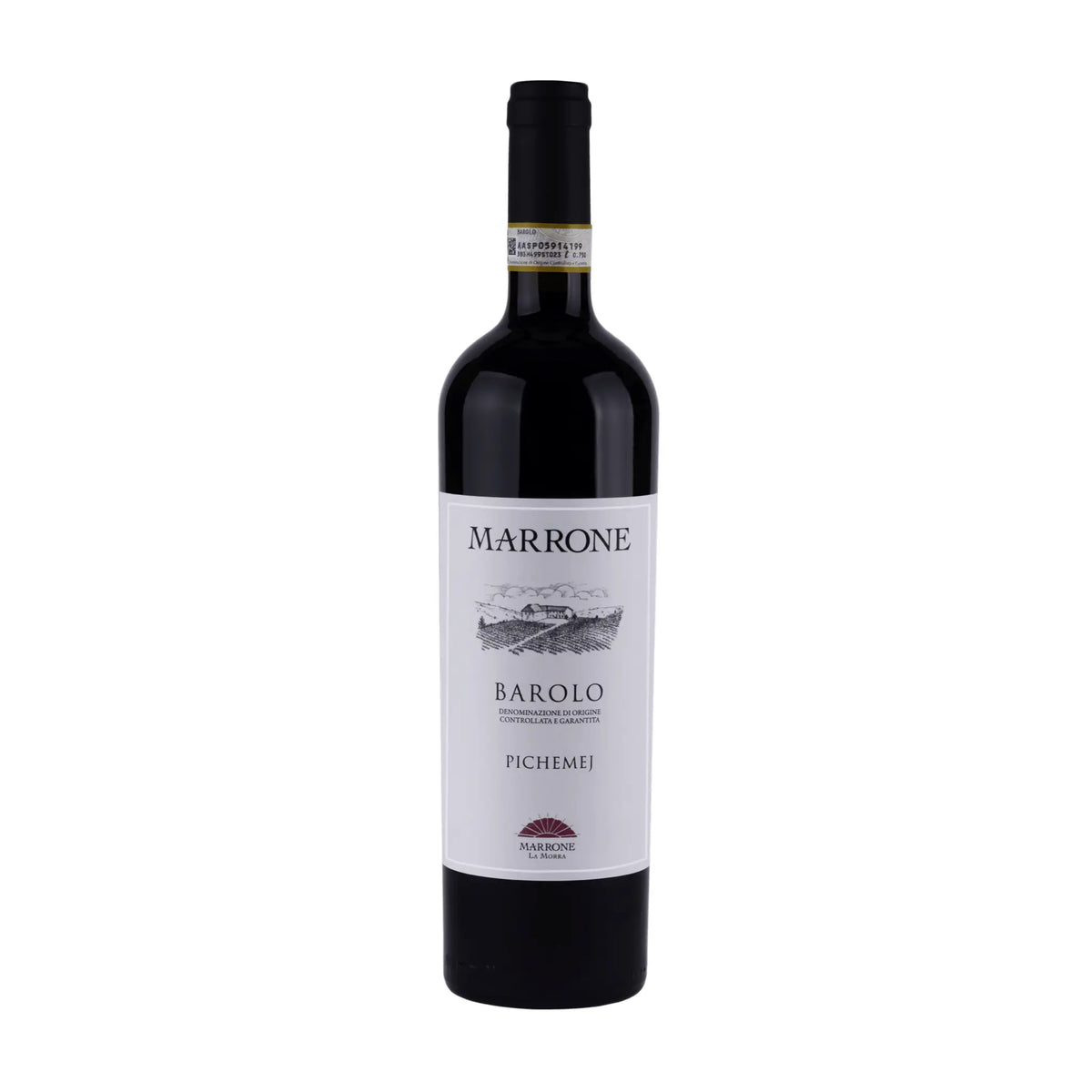 Marrone-Rotwein-Nebbiolo-Piemont-Italien-Pichemej Barolo DOCG-WINECOM