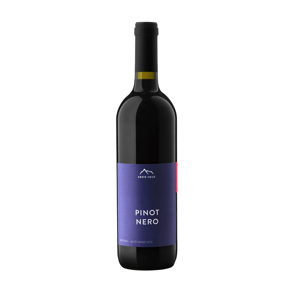 Erste+Neue -Pinot Nero DOC, Rotwein aus der Region Suedtirol, Italien