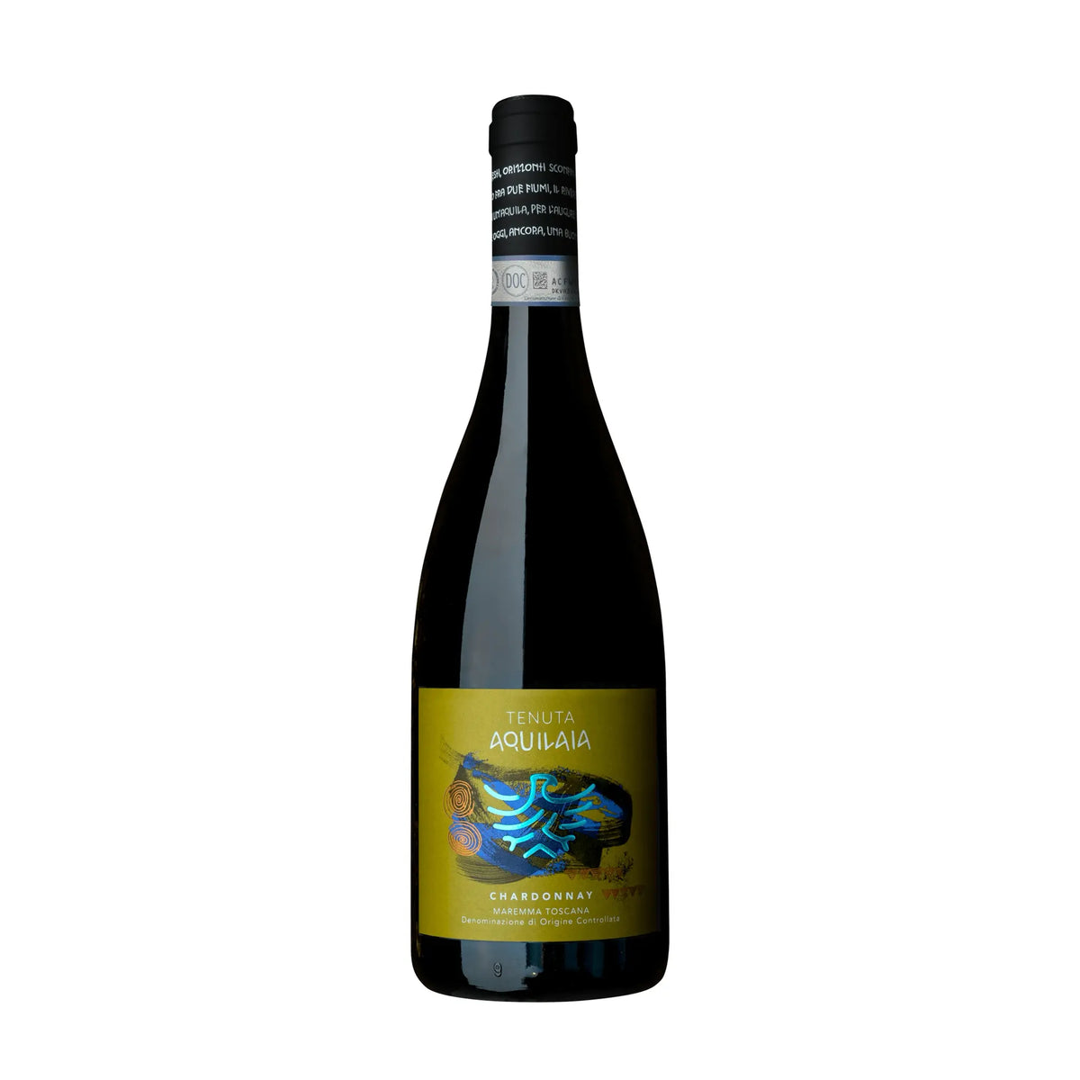 Chardonnay Maremma Toscana DOC Weißwein von Aquilaia / Uggiano - erhältlich bei WINECOM