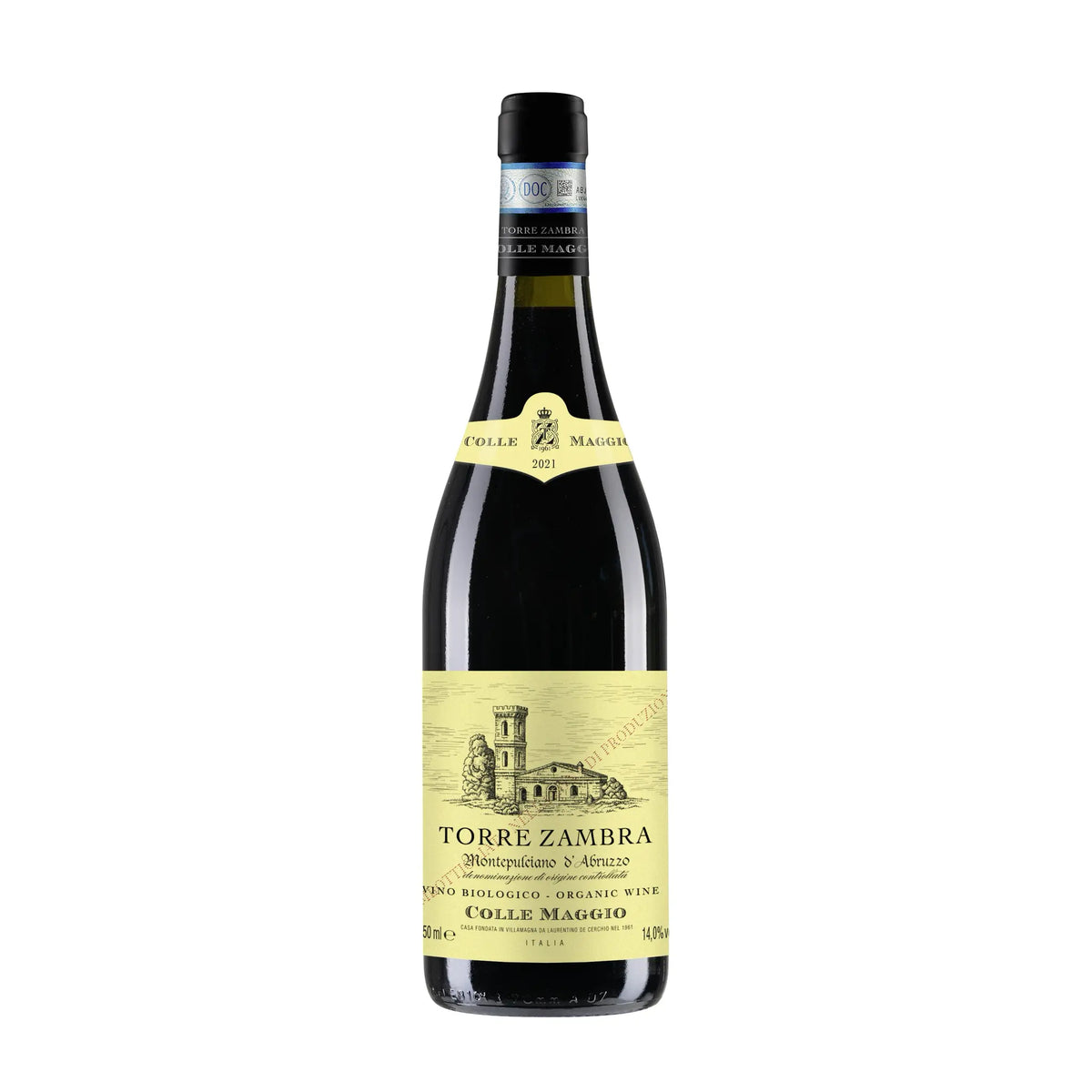 Montepulciano d Abruzzo DOC Colle Maggio 1.5L Rotwein von Torre Zambra - erhältlich bei WINECOM