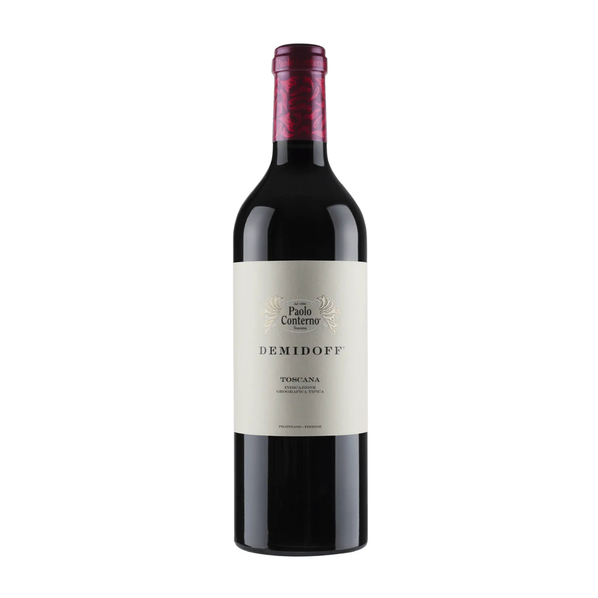 Paolo Conterno- Demidoff Toscana IGT, Rotwein aus der Region Toskana, Italien