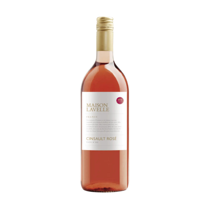 Maison Lavelle-Cinsault Rosé IGP OC 1.0L, Rosé aus der Region Languedoc-Roussillon, Frankreich