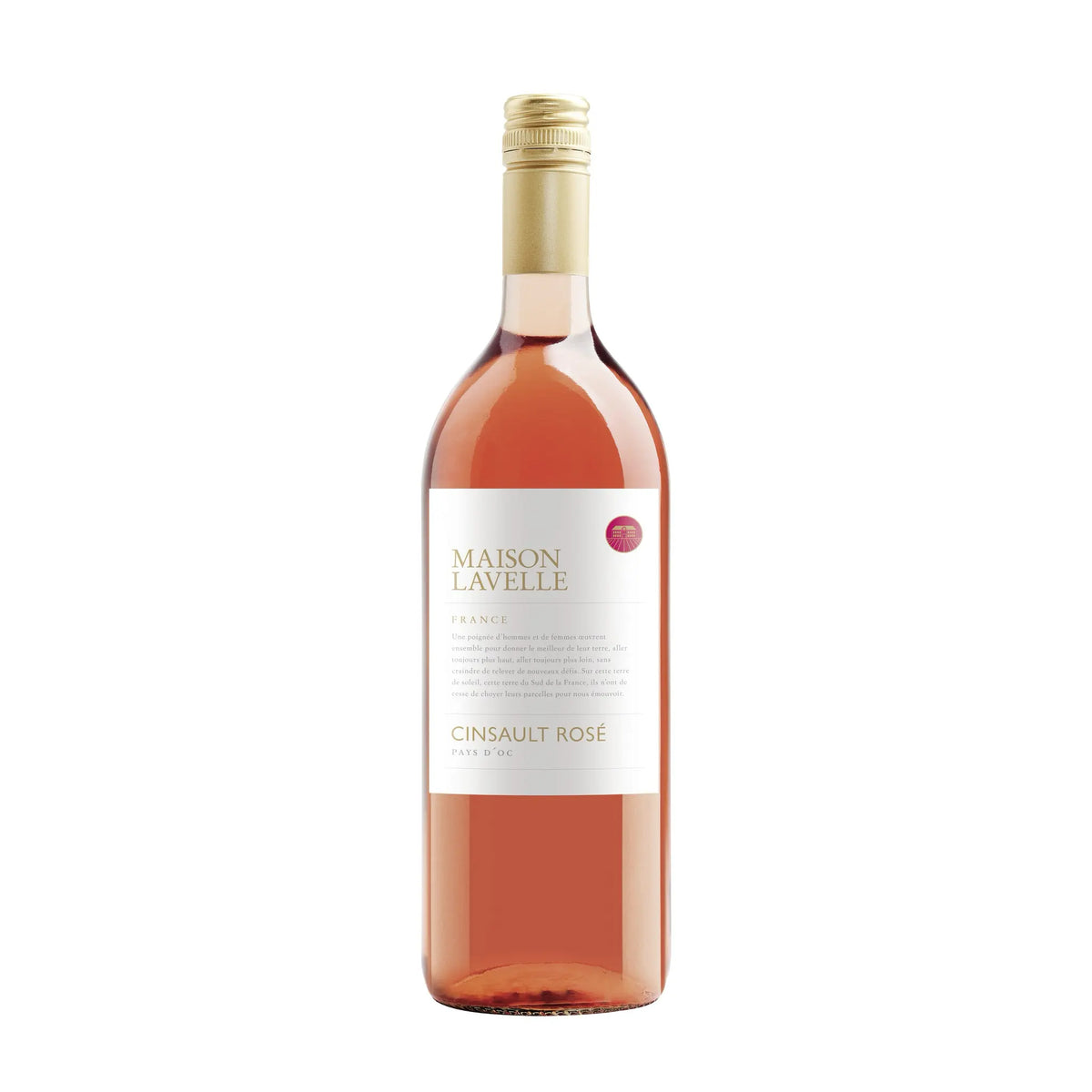 Cinsault Rose IGP OC 1.0L Rosé von Maison Lavelle - erhältlich bei WINECOM