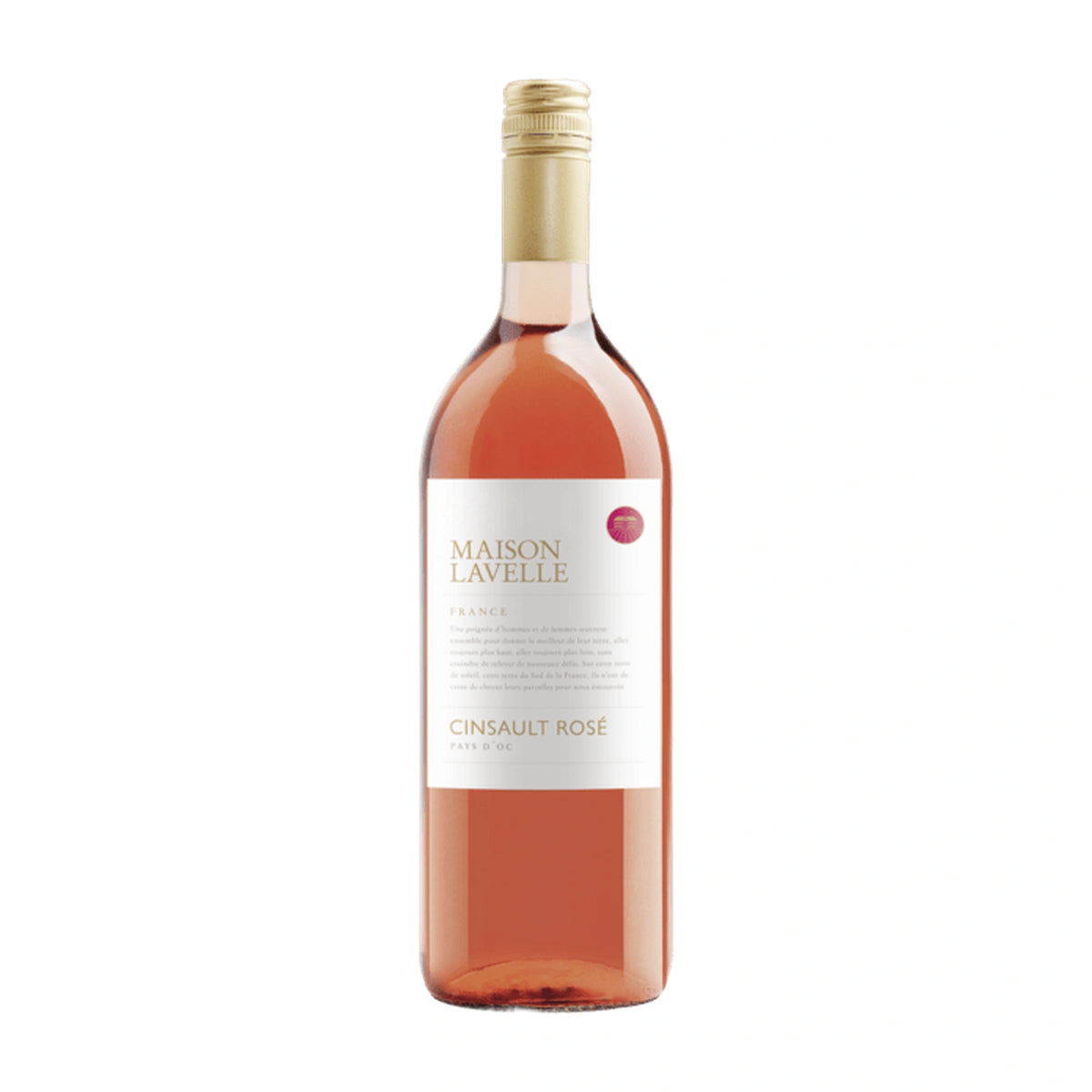 Cinsault Rose IGP OC 1.0L Rosé von Maison Lavelle - erhältlich bei WINECOM