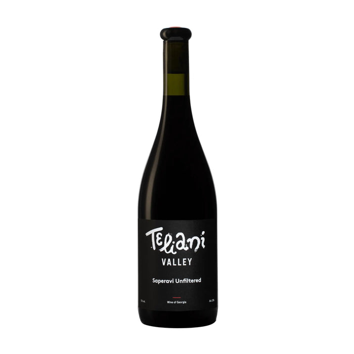 Teliani-Saperavi Unfiltered, Rotwein aus der Region Kachetien, Georgien