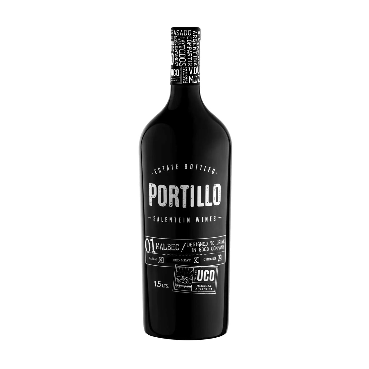Portillo By Bodegas Salentein-Rotwein-Malbec-Mendoza-Argentinien-Portillo Malbec Magnum-WINECOM