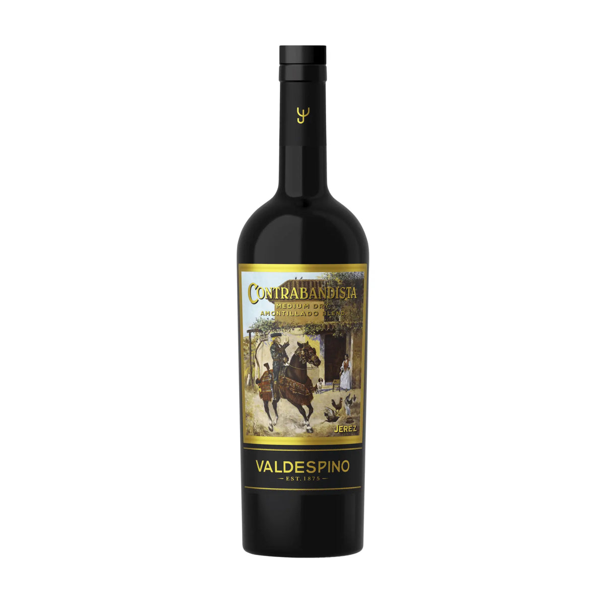 Bodegas Valdespino-Sherry DO Medium Dry Contrabandista, Rotwein aus der Region Jerez-Xérès-Sherry, Spanien