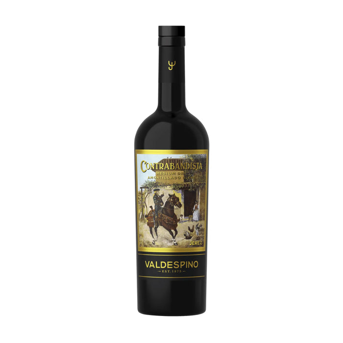 Bodegas Valdespino-Sherry DO Medium Dry Contrabandista, Rotwein aus der Region Jerez-Xérès-Sherry, Spanien