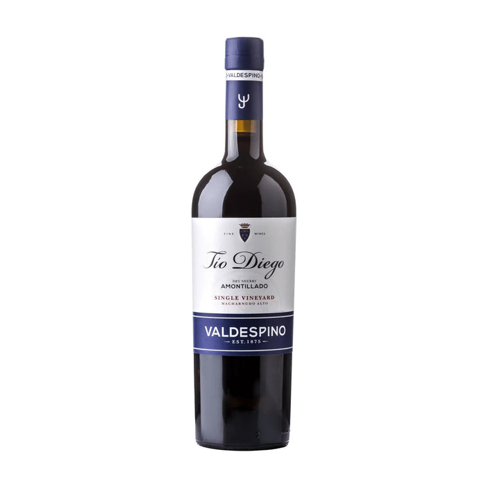 Bodegas Valdespino-Sherry DO Amontillado Tio Diego, Weißwein aus der Region Jerez-Xérès-Sherry, Spanien