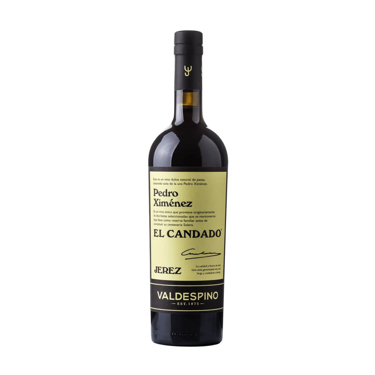 Sherry DO Pedro Ximenez El Candado Süßwein von Bodegas Valdespino - erhältlich bei WINECOM