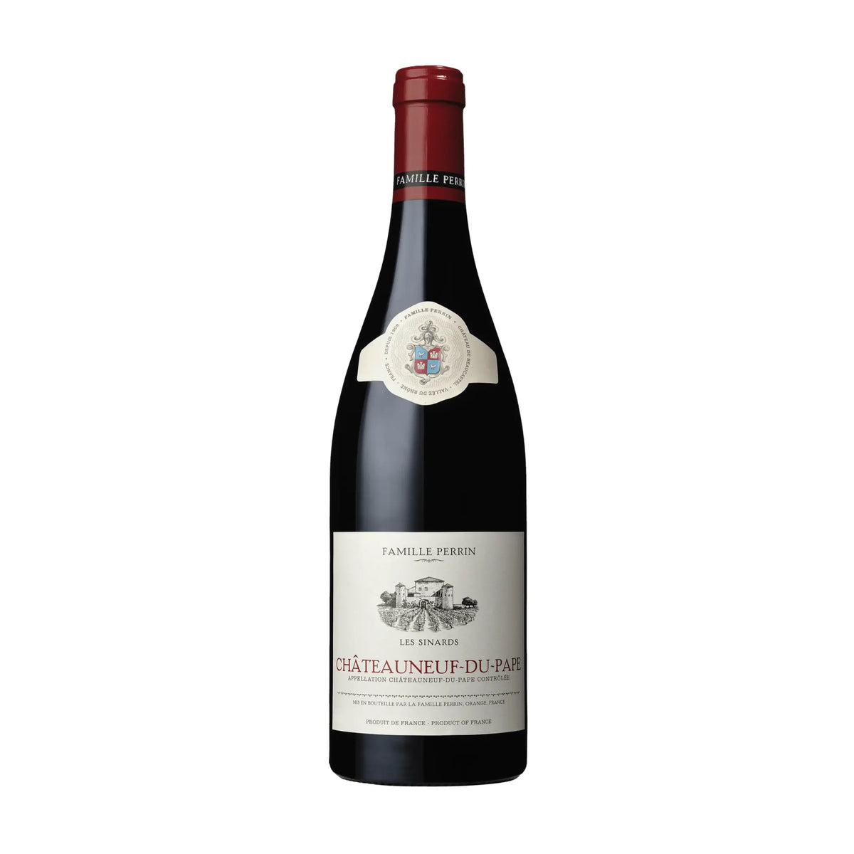 Les Sinards Châteauneuf-du-Pape AOC Rouge Rotwein von Famille Perrin - erhältlich bei WINECOM