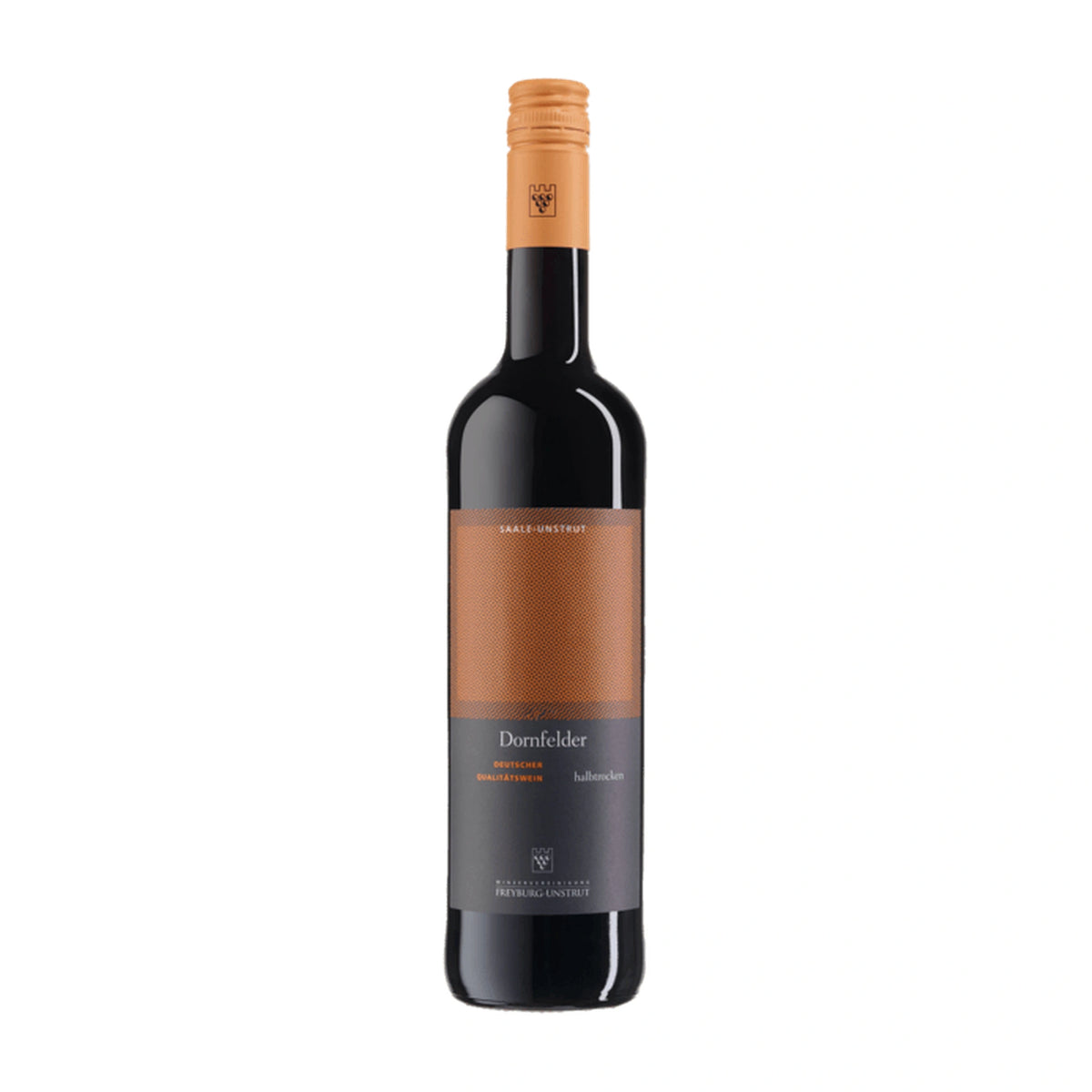 Dornfelder Halbtrocken Rotwein von Freyburg-Unstrut - erhältlich bei WINECOM